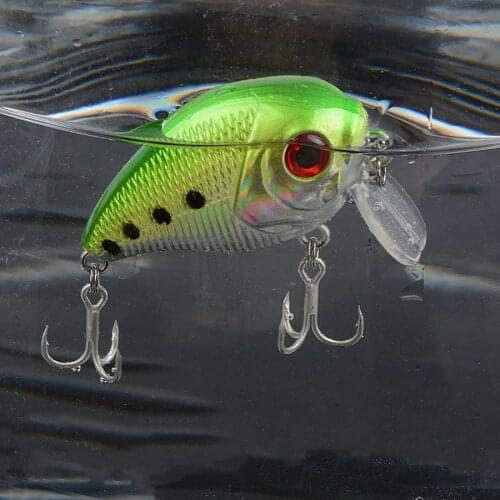 1pcs Fishing Floating Wobbler For Pike Trolling Rattling Crankbaits Baits Perch Fishing Lure Artificial Tackle 6g
