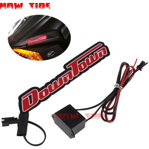 Suitable for KYMCO downtown DT 200i 300i 350i 125 200 250 350 motorcycle shaping kit body side sticker badge cold light