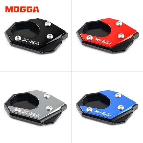 Kickstand Extension Side Stand Enlarger Pad Plate Support For XTOWN300i X-TOWN 125i 300i Xtown 125 300 Motorcycle Accessories