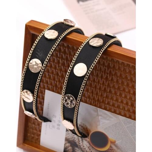 Retro Headband Korean Fashion Hair Accessories Simple Broad-brimmed Headband, Headband, Headwear hair bands for women