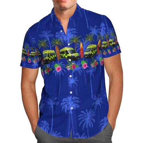 Love Car Breathabl 3D Beach Hawaii Summer 2021 Shirt Short Sleeve Shirt Streetwear Oversized Camisas De Hombre Blusa Masculina-4