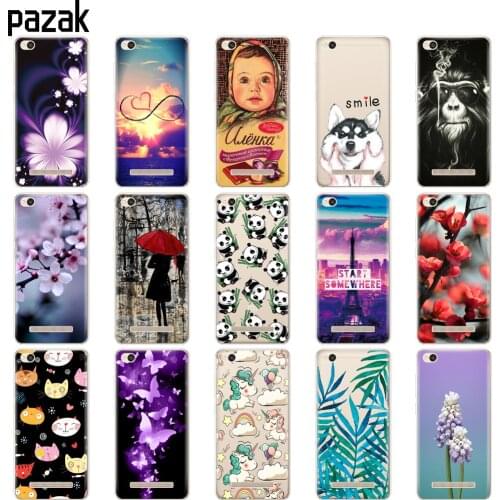 Silicone Case For Xiaomi Redmi 4A Soft tpu phone pop Painting Case for Redmi 4A Hongmi 4a 5.0 inch 360 full protective coque