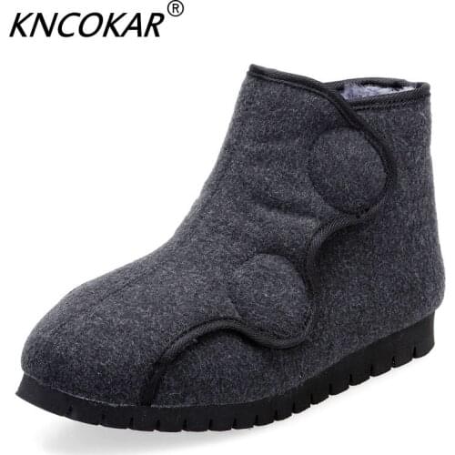 High Help Before And After Widening Can Adjust Cloth Shoe Diabetic Foot Pronation Deformation Fat Foot Shoe Mother Shoes