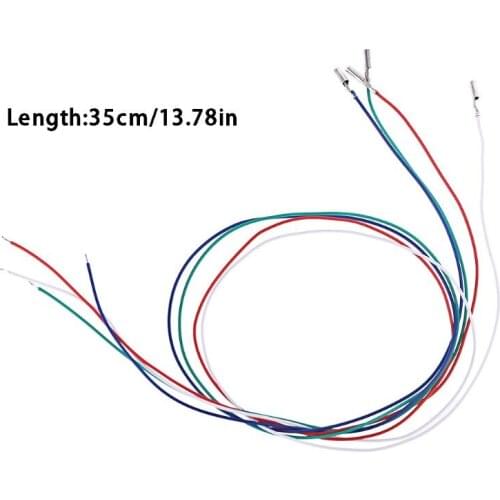 3/4PCS Universal Cartridge Phono Cable Leads Header Wires for Turntable Phono Headshell High Quality and Brand New