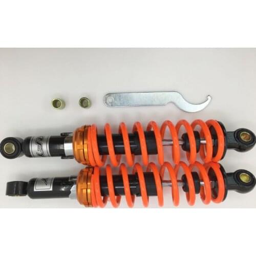 1pair RFY Universal 11 "280mm Motorcycle Air Shock Absorber Rear Suspension for Yamaha Motor Scooter ATV Orange