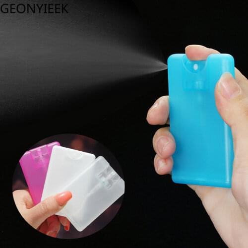 1PC High Quality 20ml Perfume Bottle Card Shape Mini Sprayer Refillable Perfume Atomizer Travel Size Portable Alcohol Spray Tool