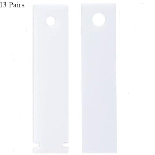 13 Pairs WE1M504 & WE1M1067 Drum Bearing Slide Premium Replacement Kit by Canamax - Exact fit for GE & Kenmore Dryers