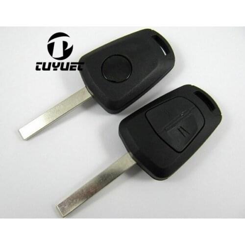2 Buttons Remote Key Shell for Opel Vectra Replacement Remote Key Cover Blanks