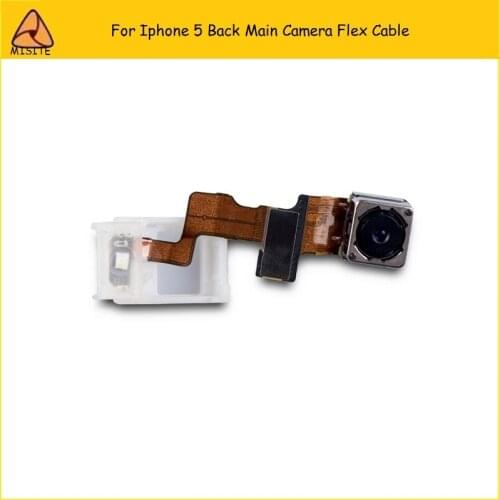 20PCS/LOT High Quality Rear Back Facing Camera Flex Cable For Iphone 5 5G Main Mould Camera Repair Parts Wholesale