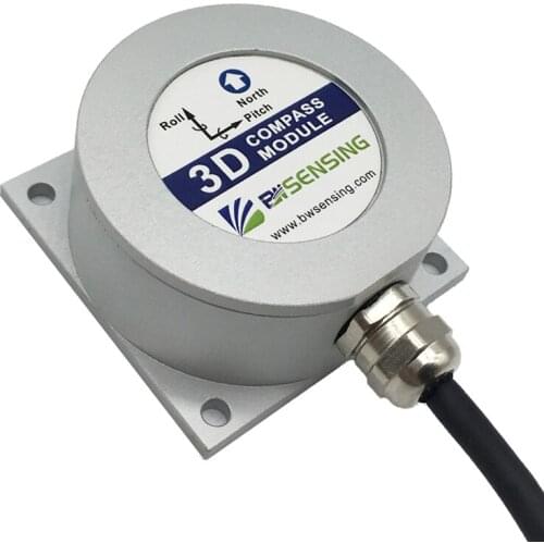 9 Axis Full Attitude Digital Magnetic Compass Heading Sensor RS232 RS485 TTL Yaw sensor Hexadecimal or Modbus HEC395 HEC395M