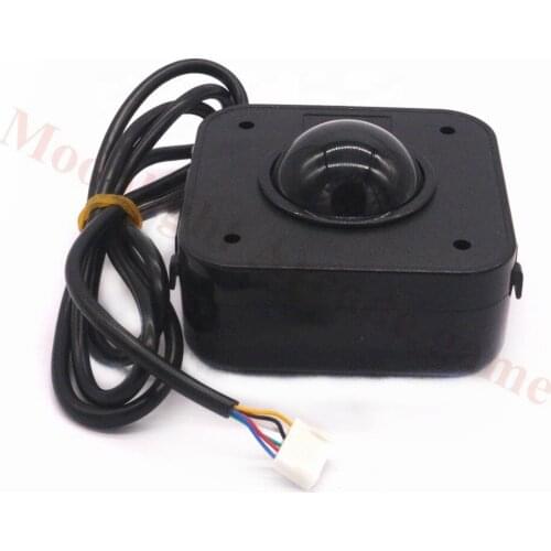 Arcade transparent illuminated Trackball LED 45mm for 60 in 1 vertical Game Multigames Multijuegos PCB Board