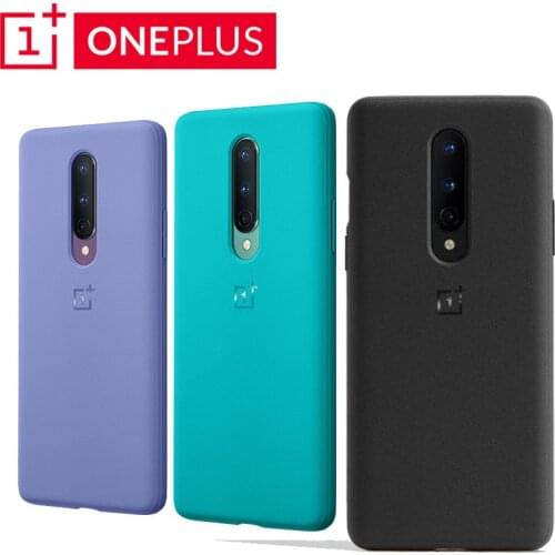 OnePlus 8 Sandstone Bumper Case Uniquely Textured Keep It Colorful Cyan Black Smoky Purple PC+TPU 31g 163.3*76.9*10.9mm