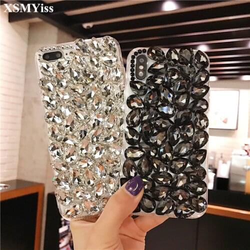 For Huawei P40 P20 P30 Pro Lite Mate 30 20 Pro Lite Glitter Diamond Crystal Rhinestone Phone Case Soft Bling Back Cover