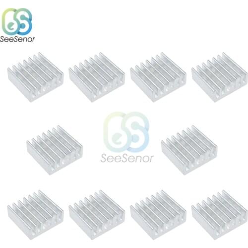 30Pcs Raspberry Pi 3 Heat Sink Aluminum Cooler Radiator Heatsinks for Raspberry Pi 3 Model B Plus / Raspberry Pi 2