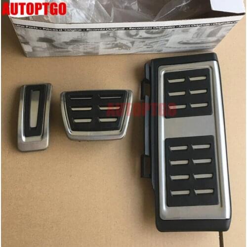 8V1064205A Sedan Brake Gas Foot Rest Pedal Kit For Audi A3 S3 12-19 For Skoda Octavia 12-19 For Seat Leon 12-19 For V W Golf MK7