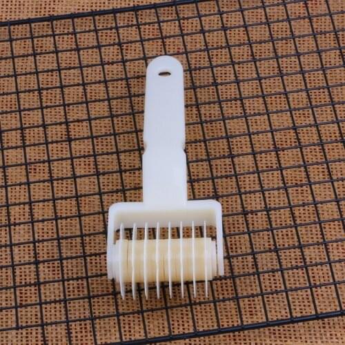 Small Size Pizza Cutter Wheel Plastic Cake Rolling Pin Pizza Knife Sugar Paste Fondant Cake Decorating Tools Baking Mold MJ6023