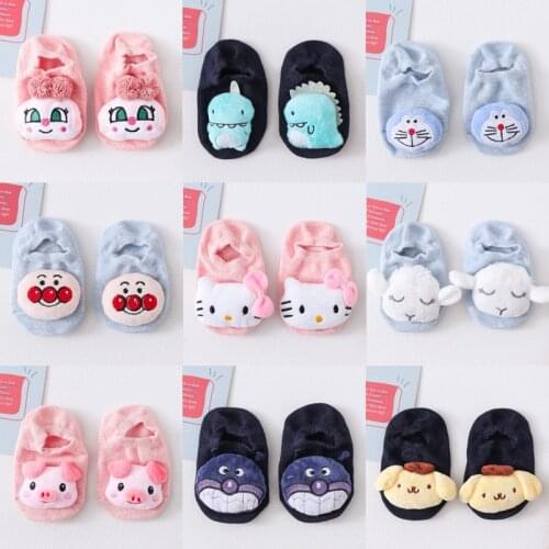 FULAIMAN 2021 New Baby Socks Cartoon Animal Hree-dimensional Girl Summer Socks Breathable Non-slip Socks Infant Accessories