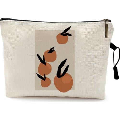 Modern Art Fruit Flower Dog Print Outdoor Multifunction Travel Cosmetic Bag Women Toiletries Organizer Storage Makeup Cases Bag