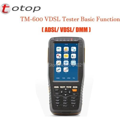 TM-600 VDSL2 Tester Basic Version (ADSL/VDSL/DMM),TM-600 VDSL Tester With Basic Function
