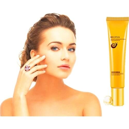 Top Quality Snail Lifting Essence Moisten Tender Eye Cream Oil Control Moisturizing Soothing Tired Muscle Red Dry Eye Cream 20g