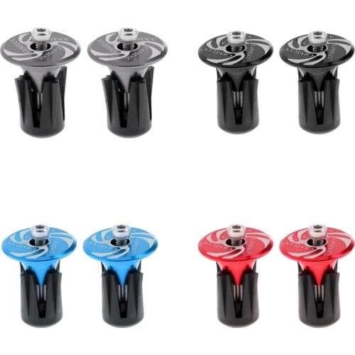 2pcs Handle Grip Bar End Plugs Handlebar Plugs for Road Bike Mountain Bike