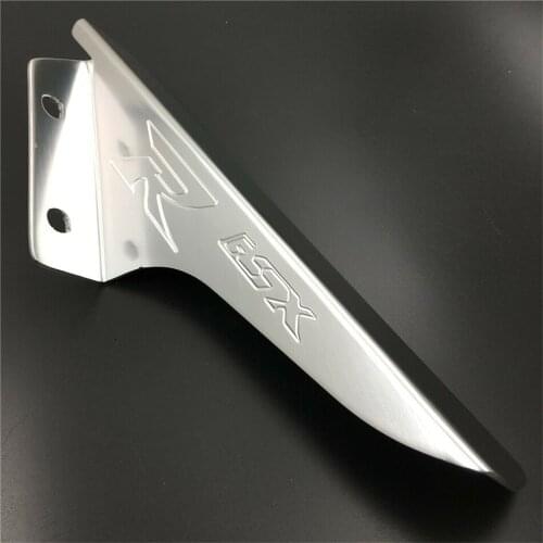 For Suzuki GSXR 600 GSX R 750 2004 - 2005 04 05 Silver Chain Guard Chainguard Aftermarket Free Shipping Motorcycle Parts