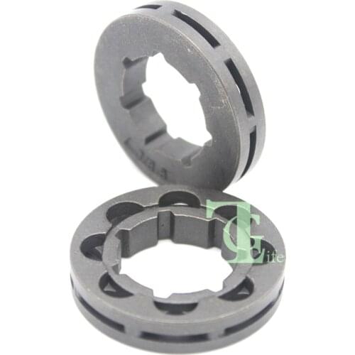 2X 3/8" 8T Chain Drive Rim Sprocket For HUSQVARNA 266 268 272 281 288 298 362 365 371 372 385 390 394 395 2100 2101 3120 61 181