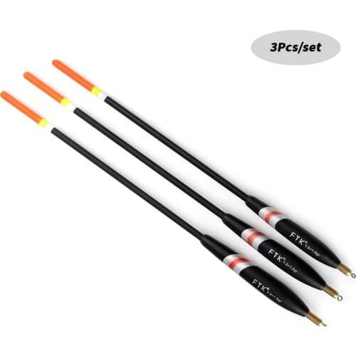 3Pcs/pack Barguzinsky Fir Float Fishing Float 21 22 23cm Copper Ocean Rock Buoy For Carp Fishing Tackle