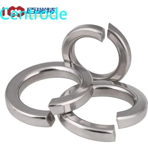 304 stainless steel washer / spring washer / heavy shrapnel / thickened Chinese meson GB93 10PCS