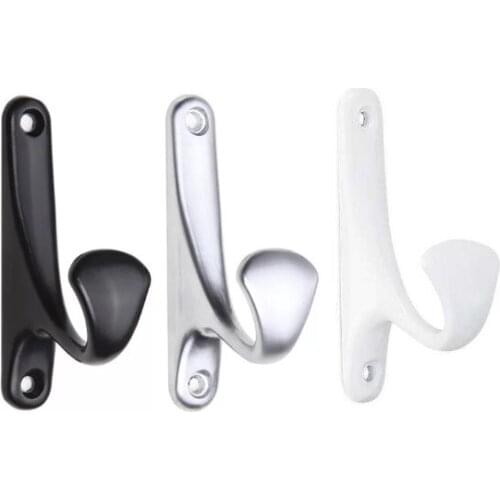 5pcs/lot Good Quality Zinc Alloy Storage Hook Wall Hanger Hooks For Kitchen Bathroom Room Cloth Towel Rack Coat Hat Holder