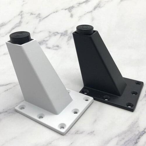 8cm-10cm Aluminum alloy cabinet feet adjustable height Office furniture legs Sofa Bed Non-slip Support foot Feet Hardware