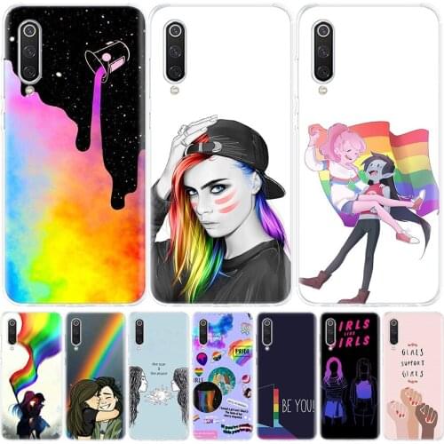 Gay Lesbian Rainbow Pride Phone Case for Xiaomi Redmi Note 10 9S 9 8T 9 8 7 7A 8A 9A 9C 6A 6 S2 K20 S30 Pro Fashion Cover Capa