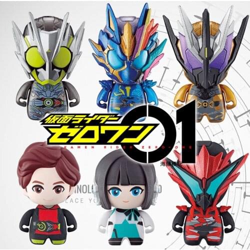 Spot Bandai Gacha Kamen Rider Zero-One Small Hand To Do 09 Rage Gatling Flame Eagle Metal Locust Action Figure