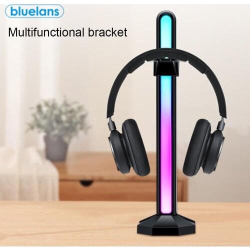 ARGB Graphics Card Bracket Magnetic Desktop Earphone Bracket 5V 3Pin Interface ARGB Motherboard Optical Synchronization