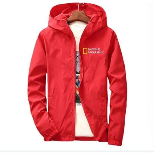 Jacket Women Plus Size 7XL Loose Hooded Reflective Coat 2021 Spring Summer Thin Korean Man Lady Couple Clothing Red Jacket