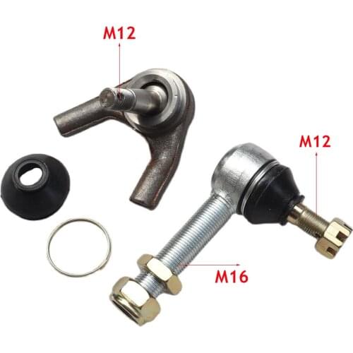 M16*M12 Tie Rod Ball Joint with M12 Swing Arm Ball joint Kits For 50cc 70cc 90cc 110cc 125cc 150cc 200cc 250cc ATV Quad 4-WheeL