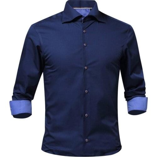 Men Long Sleeved Shirts White Slim Fit Mans Clothing Oversize M-5XL Fashion Causal Clothes Business Formal Dress Shirts For Men