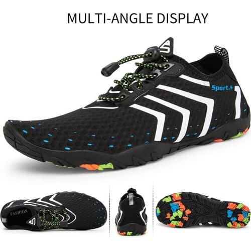Men Water Shoes Aqua Shoes Beach Shoes Quick Drying Upstream Shoes Barefoot Outdoor Yoga Skin Shoes Swimming Shoes Sport Diving