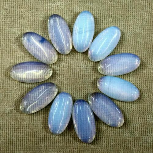 Wholesale 20pcs/Lot fashion opal stone oval shape cab cabochons for Jewelry Accessories beads 15x30mm free shipping