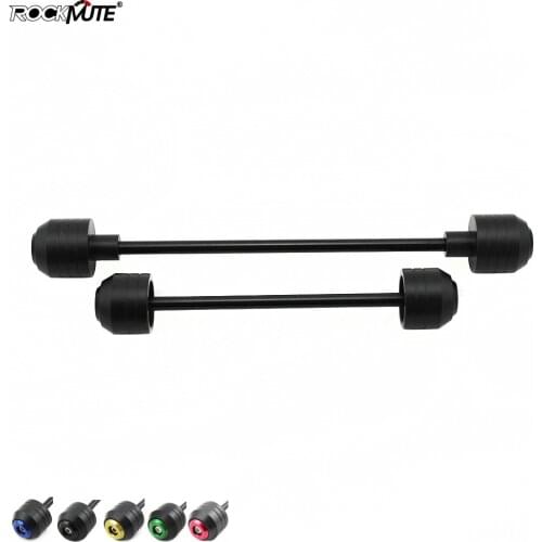 Front Rear Axle Fork Crash Sliders For SUZUKI GSX-R600 GSX-R750 2006-2007 Motorcycle Wheel Falling Protector Pad