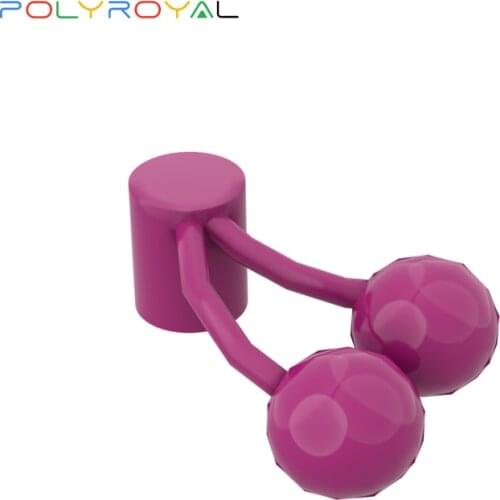 POLYROYAL Building Blocks parts Food cherry fruit 10 PCS MOC Compatible With brands toys for children 22667