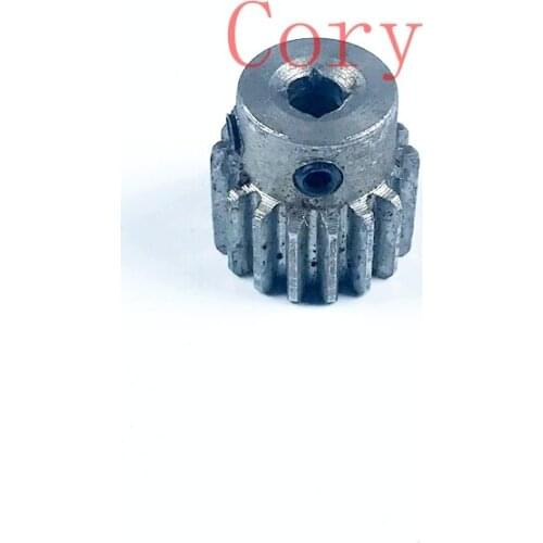 Gray Metal 5/6/6.35/8mm Inner 17 Teeth Brushless Motor Axial Pinion Gear for RC Model