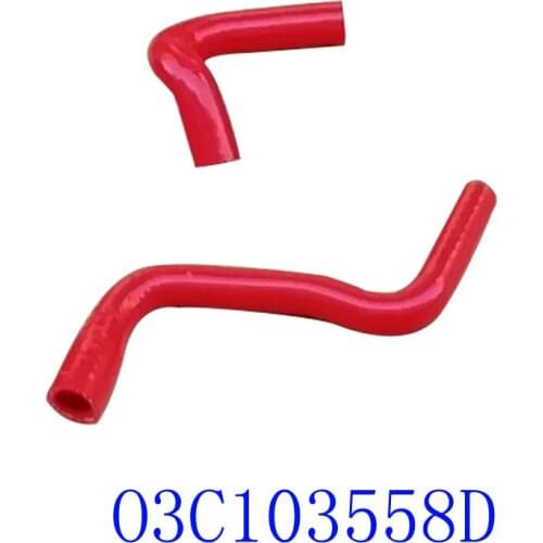 For Volkswagen VW 03C103558D Vent Hose Silicone Rubber Tube