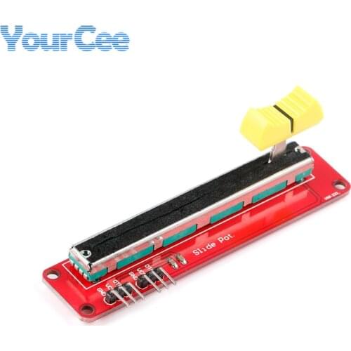 Slide Potentiometer 10K Linear Module 3.3V 5V Dual Analog Output for Arduino AVR Electronic Block Adjustable Resistance