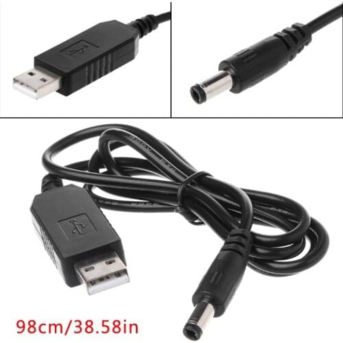 USB 5V to 8.4V Power Supply Cable for bicycle LED Head Light 18650 Battery Pack