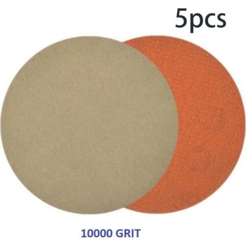 Water & dry Sanding Discs Sandpaper 3000/5000/7000/10000 grit Polishing 5 Inch