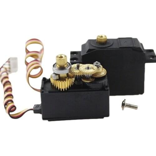 Replacement Metal Gear Servo Steering Gear Model For Wltoys 12428 12423 12628 RC Car Upgrade Accessories