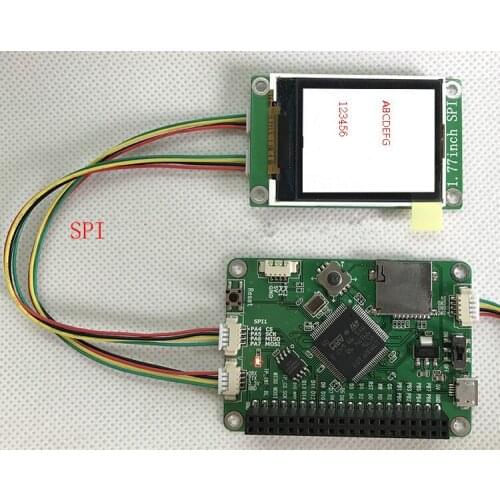 1.77 inch CSTN LCD SPI interface 128x160 resolution ST7689 12PIN