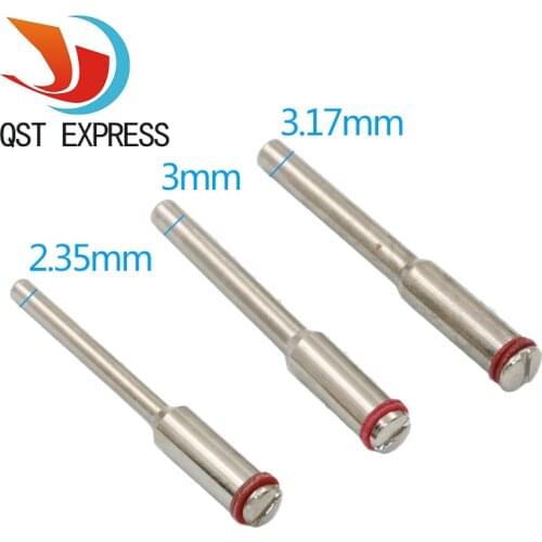 10pcs/set 2.35/3/3.17mm Diamond Cutting Disc Mandrels Cutting Cut-off Wheel Holder Mandrel Rotary dremel accessories dremel man