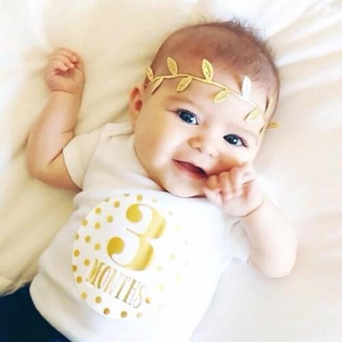 12pcs Infant Baby Monthly Sticker Environmental Protection and Durability Pregnant Women Month Milestone Photograph Prop